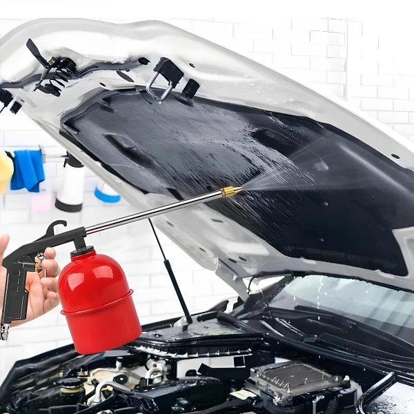Automobile engine oil duct cleaning gun - sandblaskit