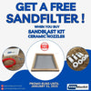 Exclusive Sandblast Deal: Free Sand Filter with Kit & Nozzles