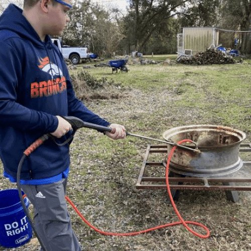 Copy of UPGRADE SANDBLASTKIT ( BRASS NOZZLE/ STEEL HOSE ) test - sandblaskit