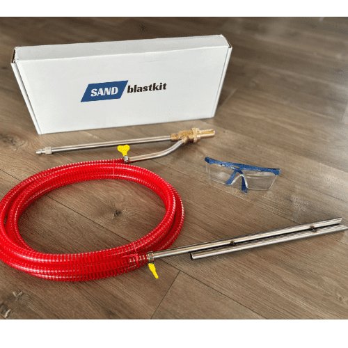 Copy of UPGRADE SANDBLASTKIT ( BRASS NOZZLE/ STEEL HOSE ) test - sandblaskit