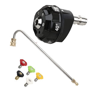High Pressure Washer Gutter Rod with Nozzle - sandblaskit