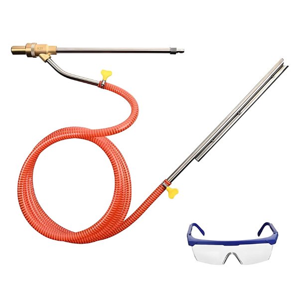 UPGRADE SANDBLASTKIT  ( BRASS NOZZLE/ STEEL HOSE ) BOATS