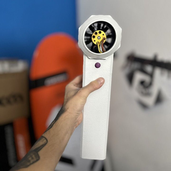 Mini Cordless Turbo Jet Blower for Car Drying, Outdoors BBQ, Cleaning - sandblaskit